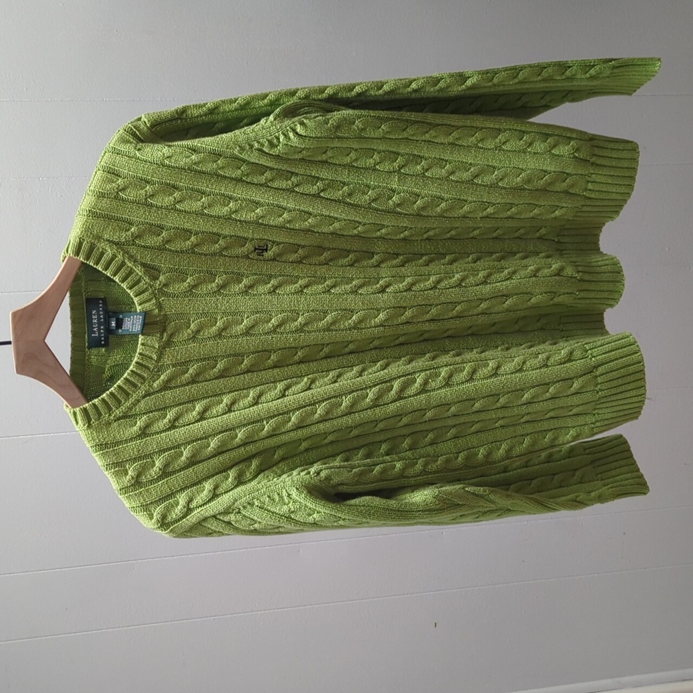Lauren Ralph Lauren Green Sweater